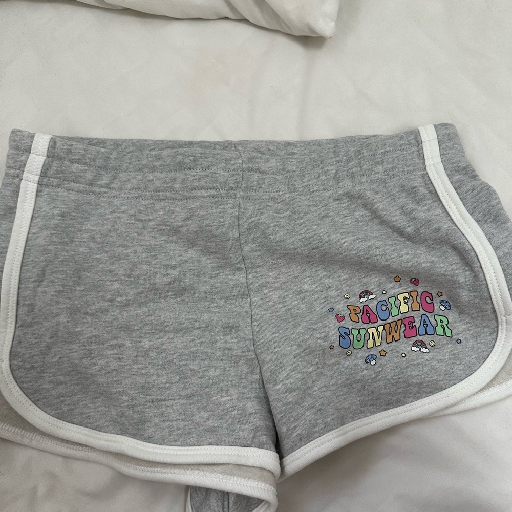 Pacsun grey cotton shorts